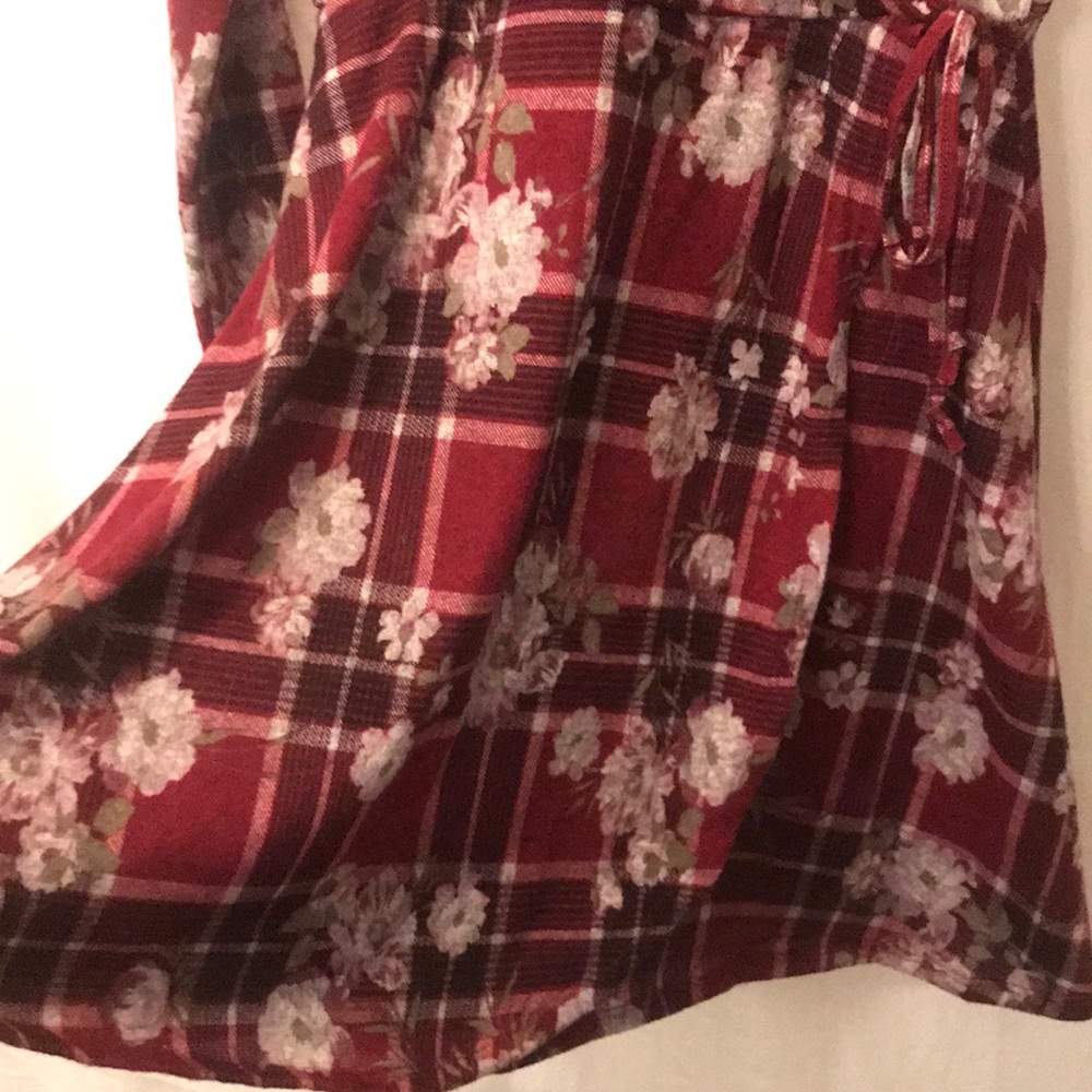 NWOT No Comment Long Sleeve Wrap Dress - Picture 4 of 8